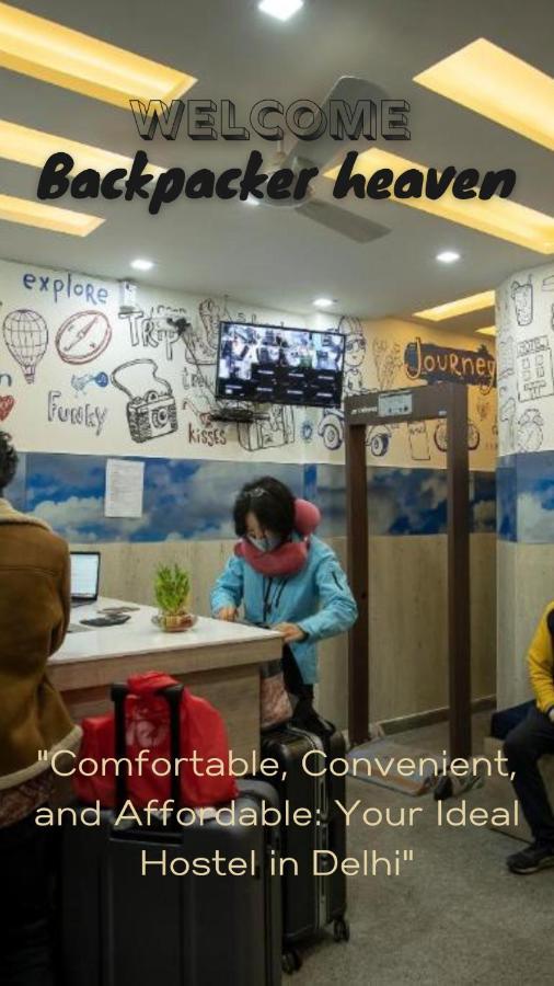 Yes Boss By Backpackers Heaven Right In Centre Of New Delhi Hotel Exterior photo